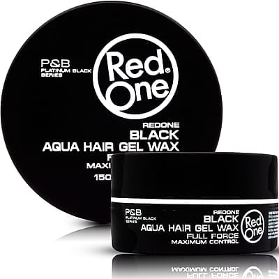 Black Aqua Hair Gel Wax