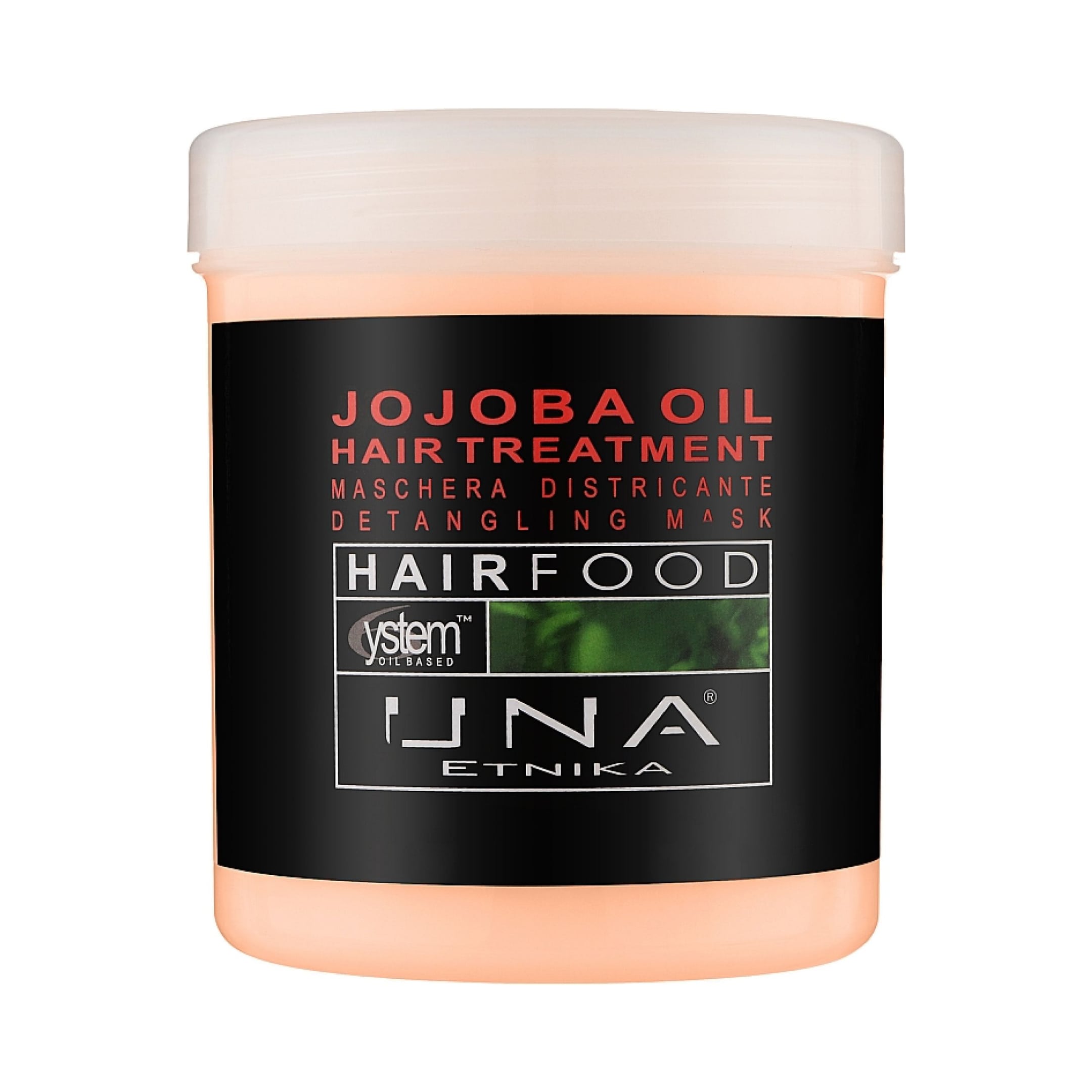 UNA's nourishing hair food enriched with the goodness of jojoba oil.