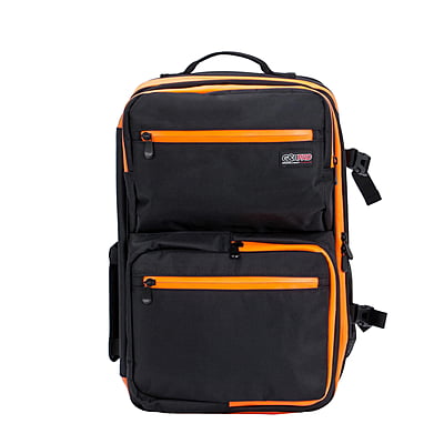 Orange Backpack Mobile Station Black