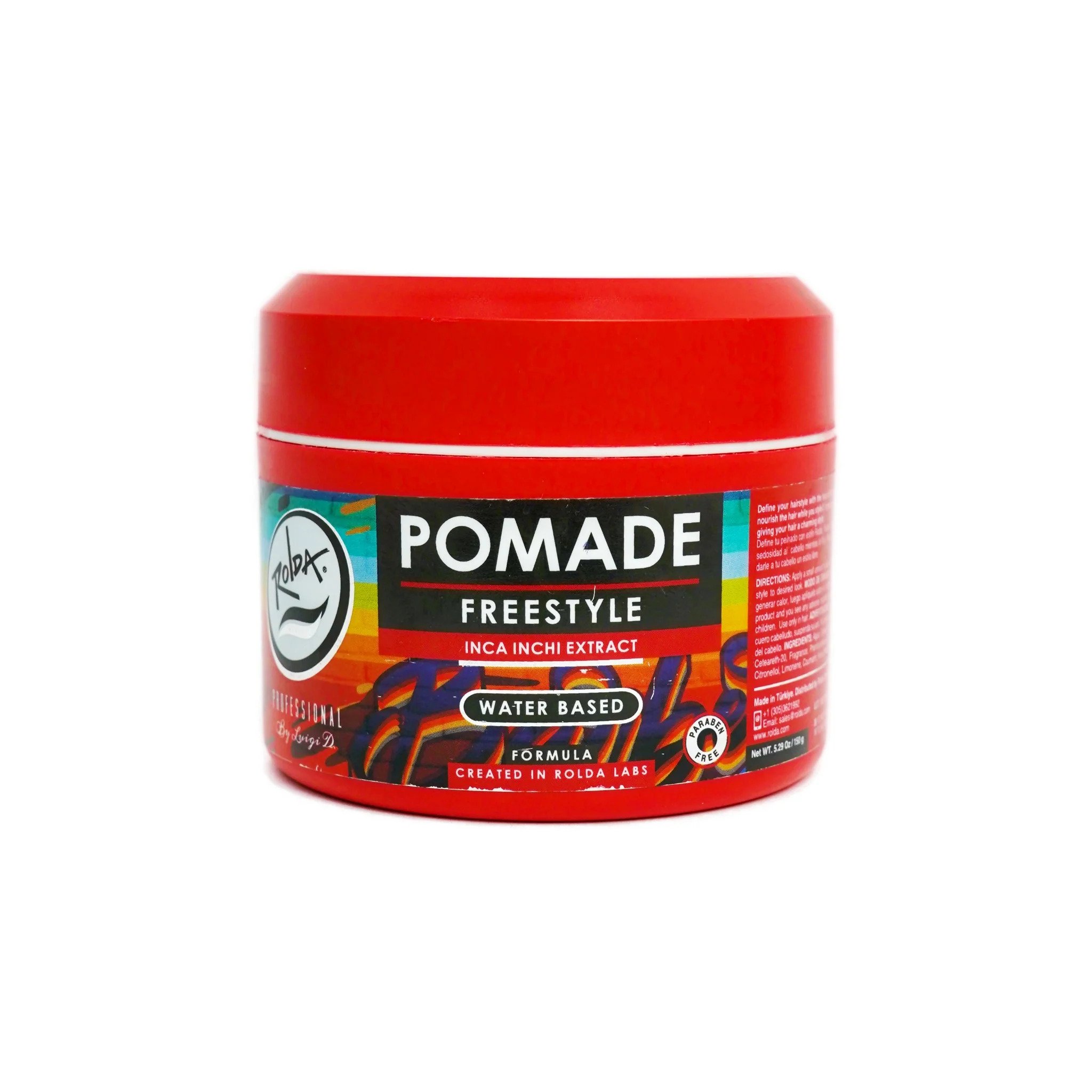 Free Style Hair Pomade with Inca Inchi Extract - Versatile and Long-Lasting Hairstyling Solution Free Style Hair Pomade with Inca Inchi Extract - Versatile and Long-Lasting Hairstyling Solution